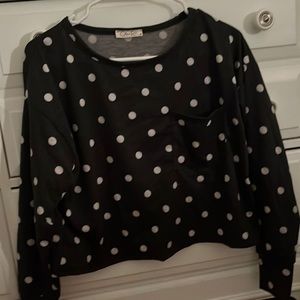 Pajama set that is grey and white, and is very new!!